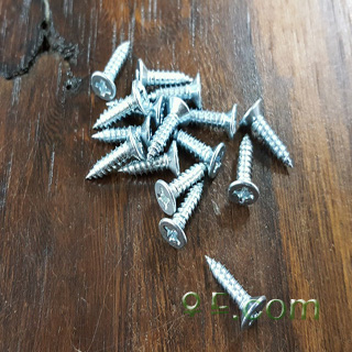 백색도금접시피스 3×12mm[100~2000EA]